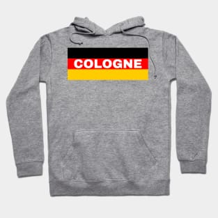 Cologne City in German Flag Hoodie